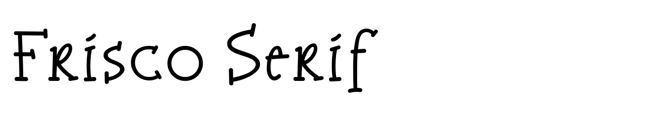 Frisco Serif